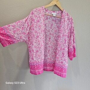 Cupcakes and cashmere,  szXS, open kimono, swim or beach cover, Oversize…